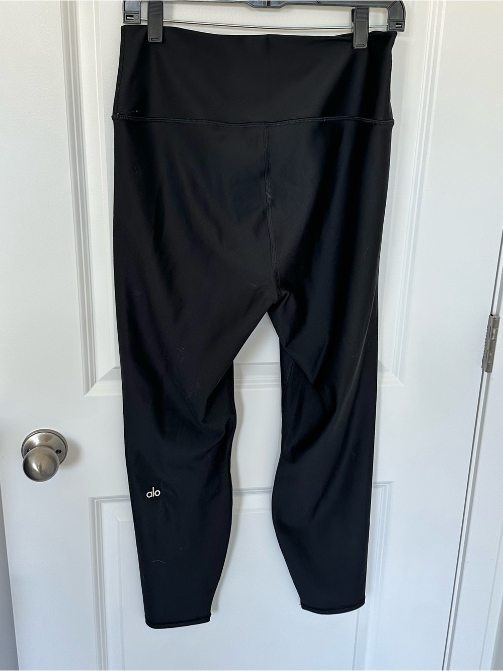 ALO Yoga Black 7/8 High-Waist Airlift Leggings